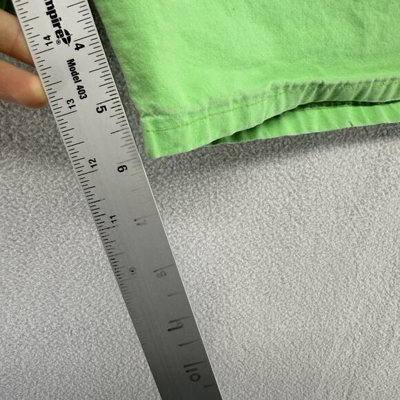 Vintage Ocean Pacific Shorts Men's XL Green Made In USA Elastic Waist Surf 90s - Picture 6 of 16